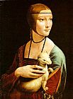 Leonardo da Vinci - Lady With An Ermine painting
